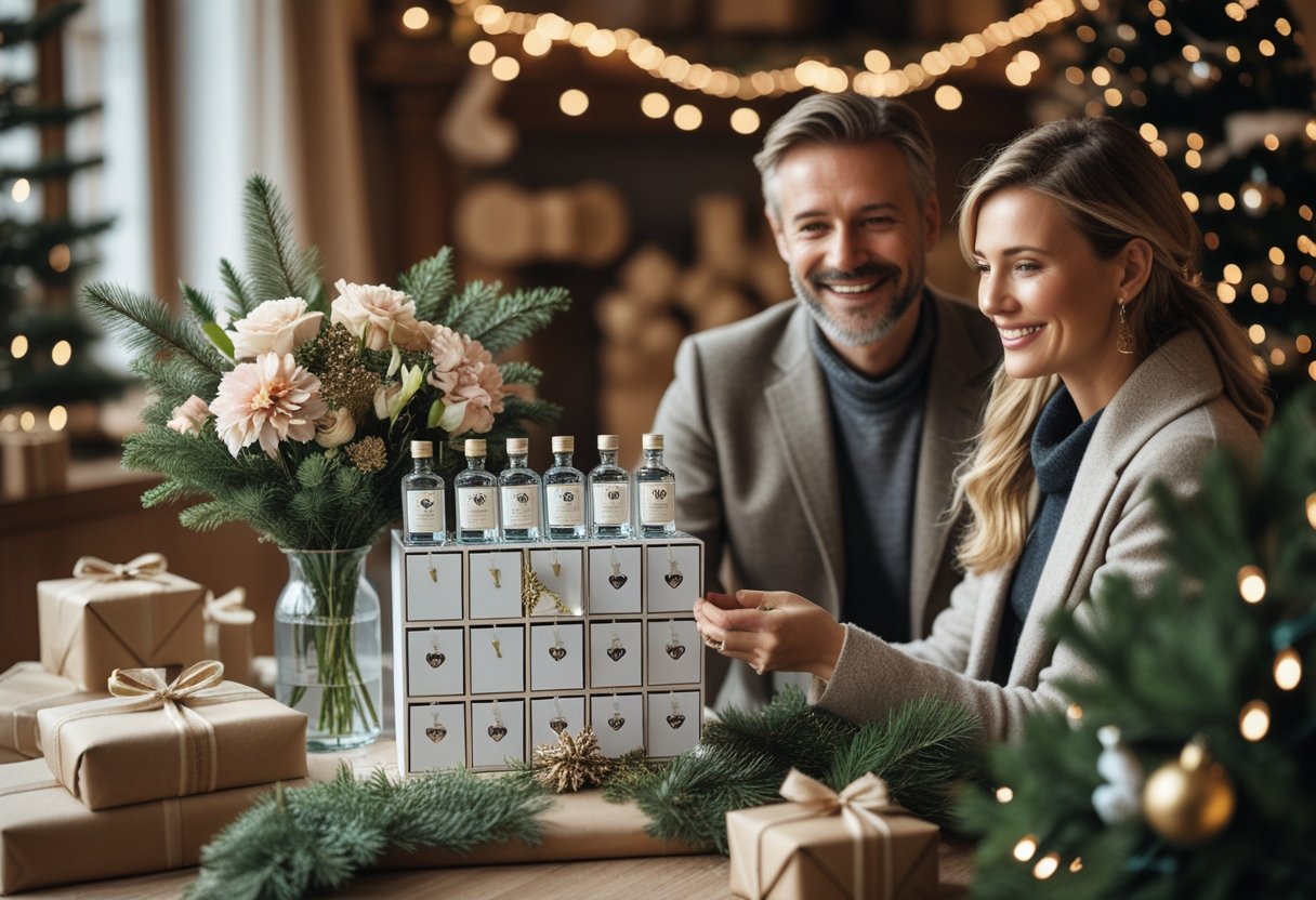 Blomster og gin julekalender gaveideer til den perfekte værtindegave